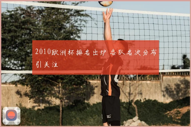 2010欧洲杯排名出炉 各队名次分布引关注